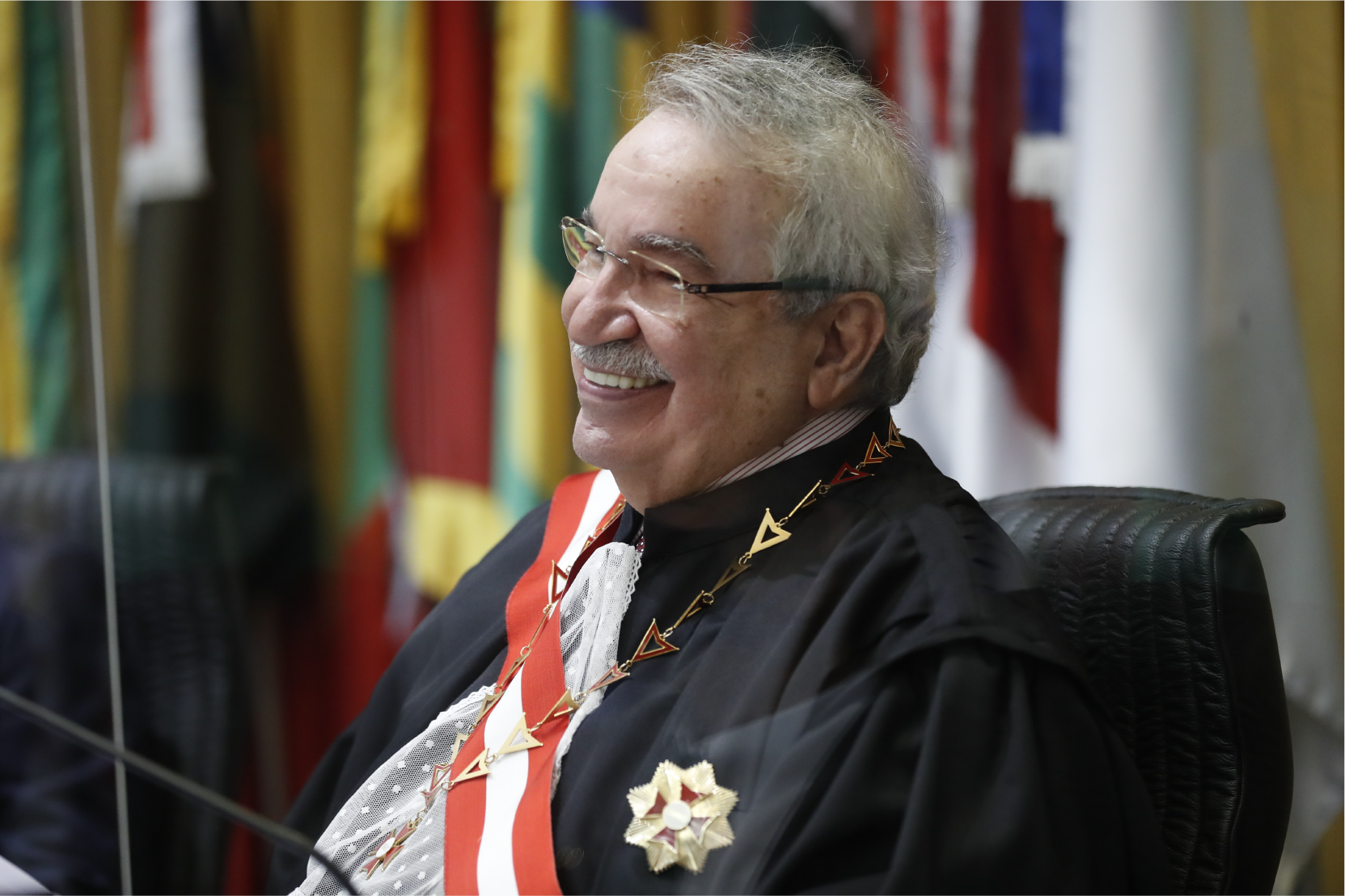 Ministro Emmanoel Pereira em sua posse na Presidência do TST.
