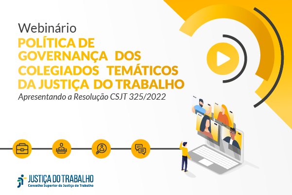 Webinário sobre Política de Governança dos Colegiados Temáticos será nesta sexta (8)