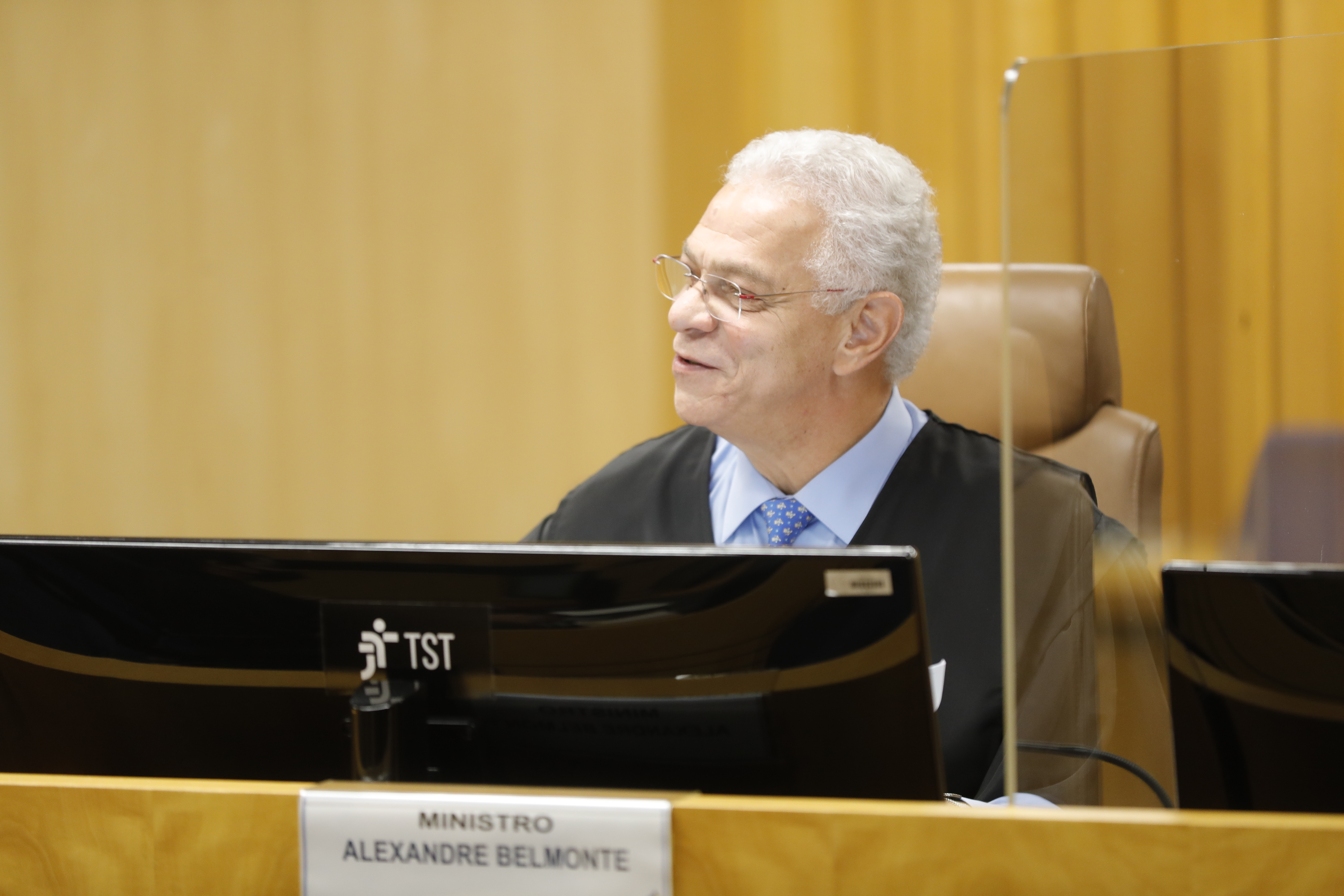 Ministro Alexandre de Souza Agra Belmonte durante sessão do CSJT Foto: Fellipe Sampaio