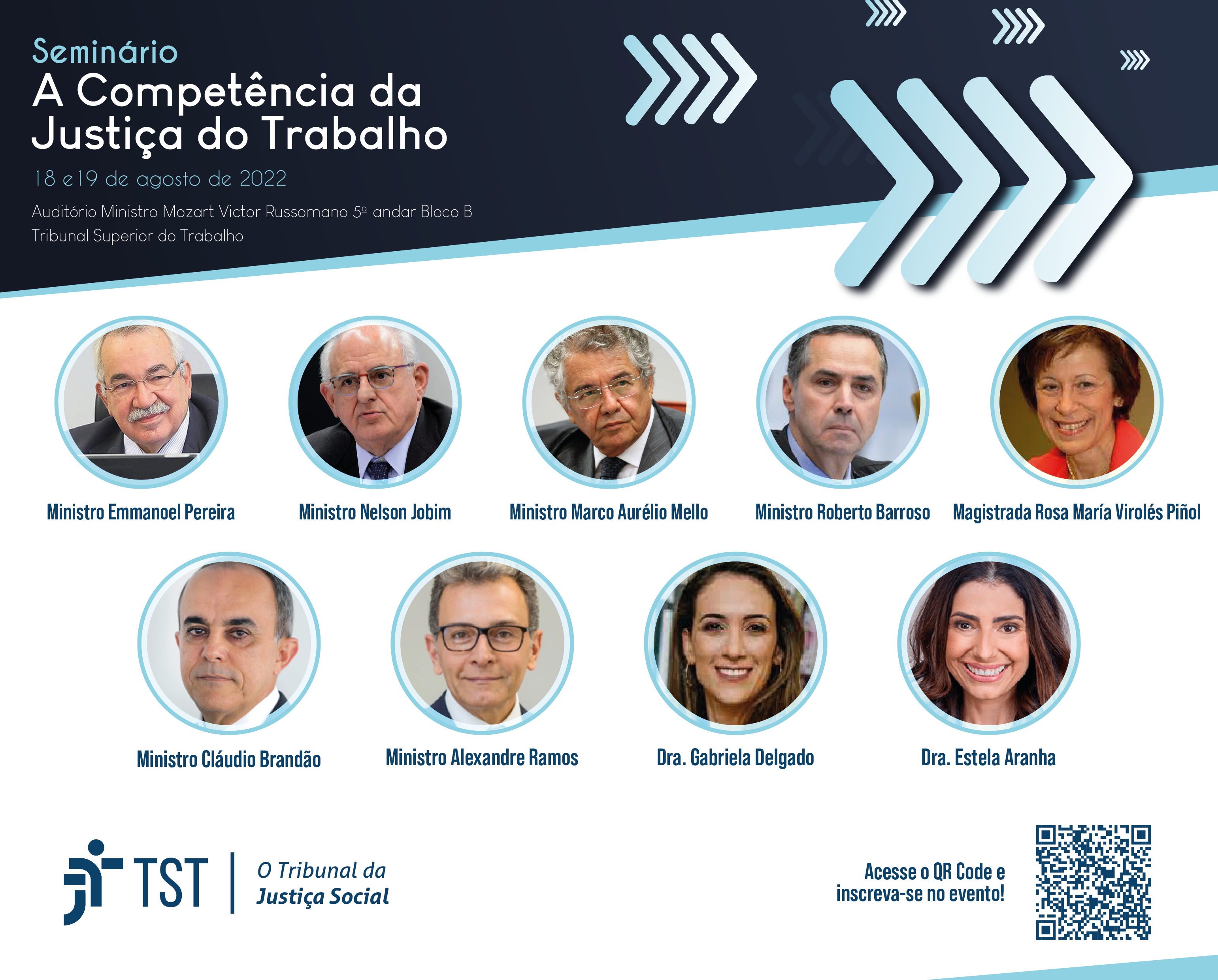 Seminário internacional “A Competência da Justiça do Trabalho”: acompanhe ao vivo