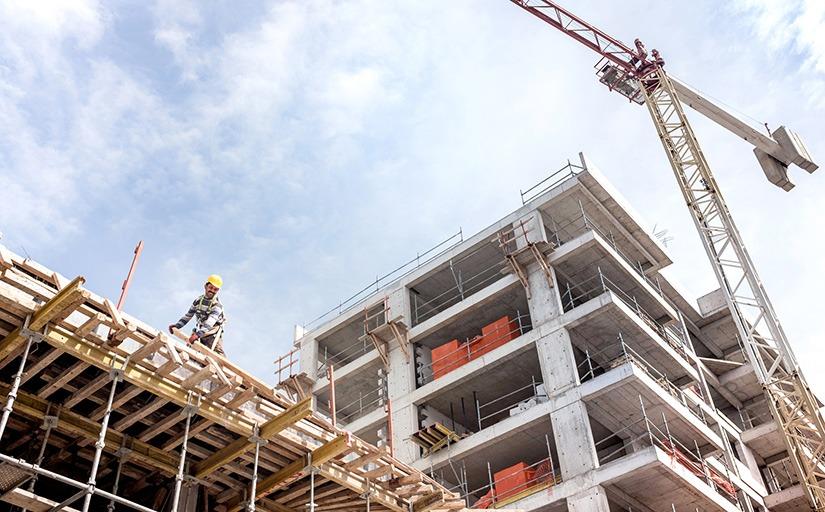 Imagem: prédio em construção