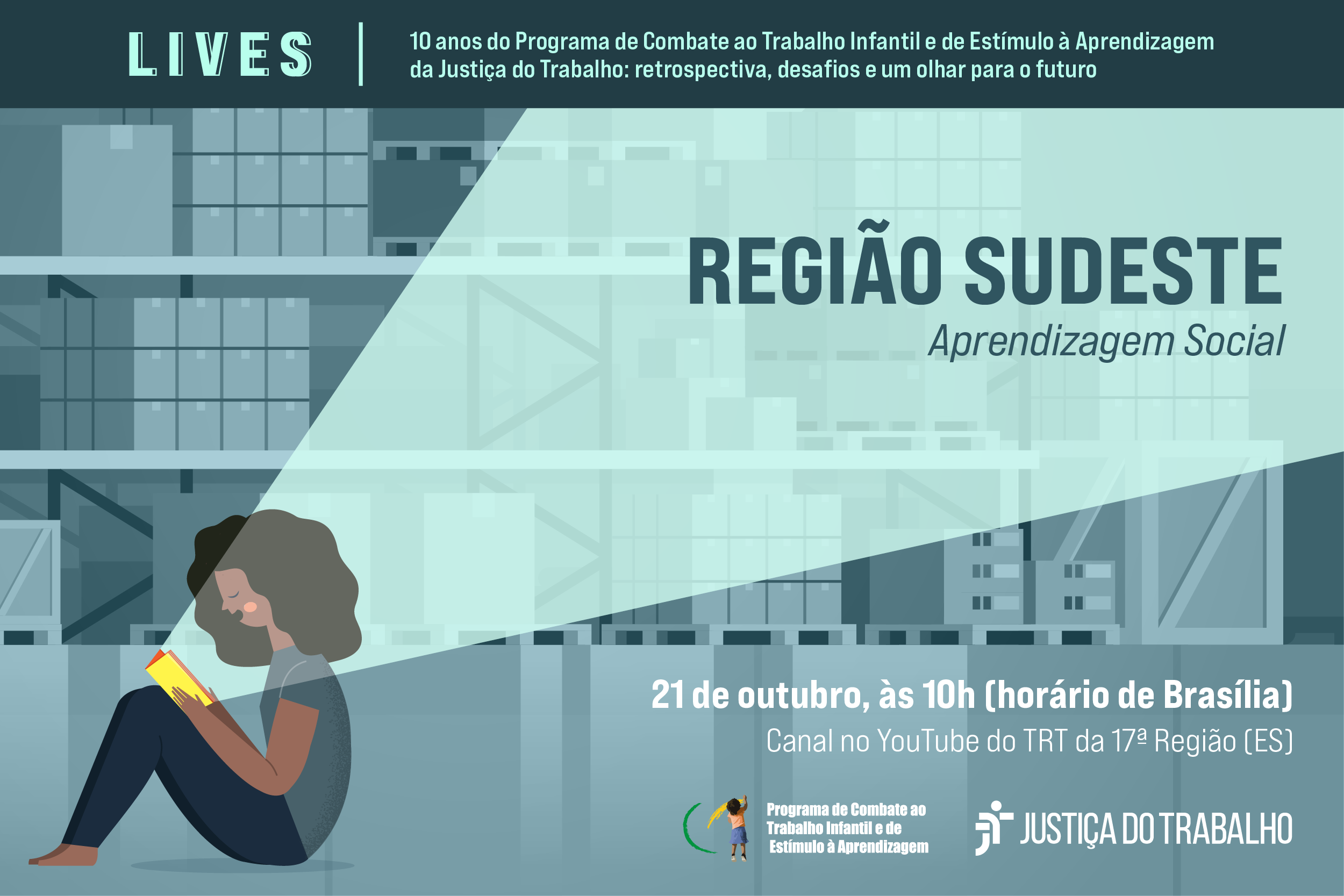 TRTs da região Sudeste apresentam live sobre aprendizagem social nesta sexta (21)