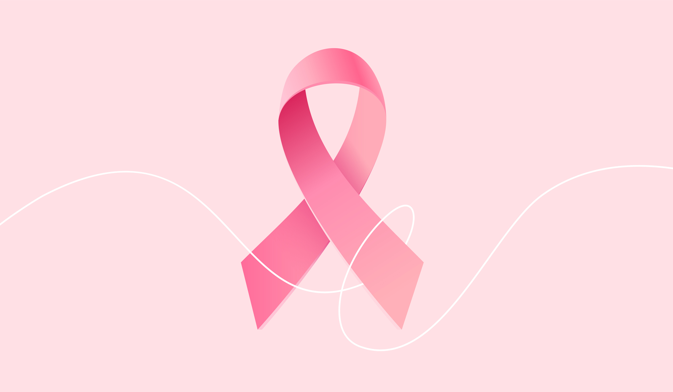 Imagem: símbolo de prevenção ao câncer de mama