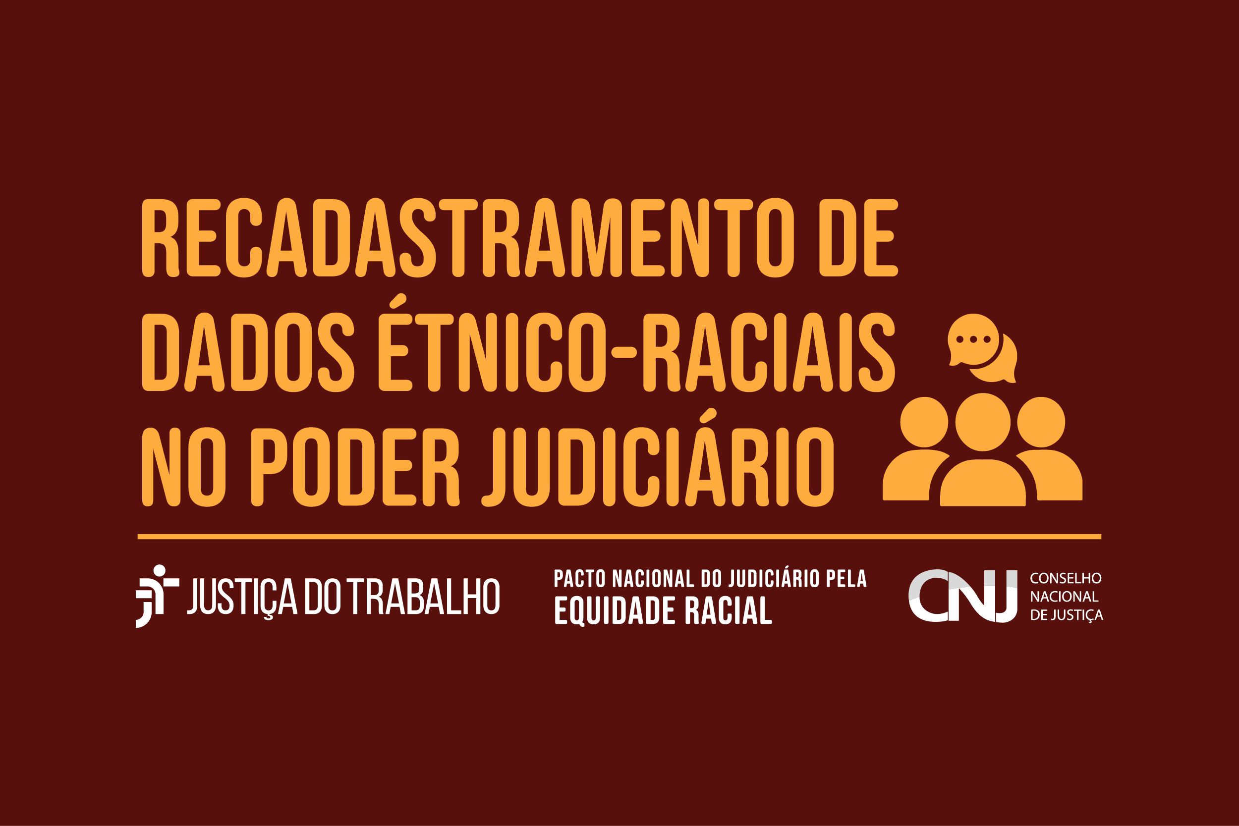 Justiça do Trabalho realiza coleta de dados étnico-raciais e sociais do quadro interno até 14 de maio