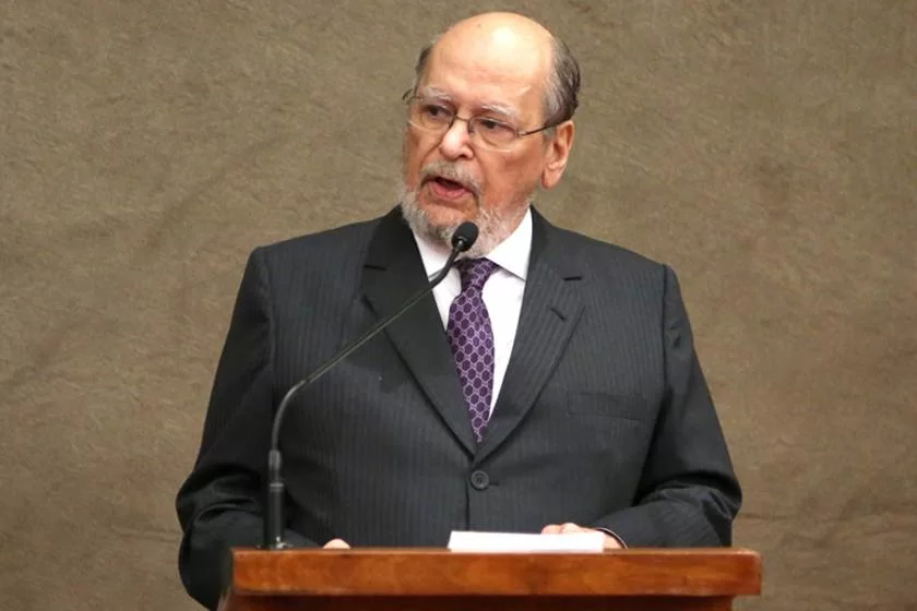 Ministro José Paulo Sepulveda Pertence. (Foto: Divulgação - Descrição da imagem no fim da matéria)