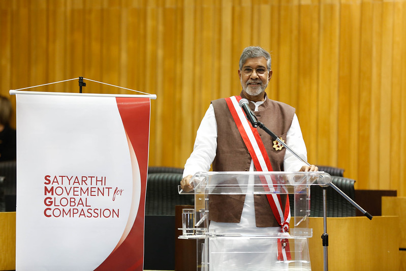 Kailash Satyarthi na abertura do Seminário Trabalho Decente no TST. Foto: Bárbara Cabral