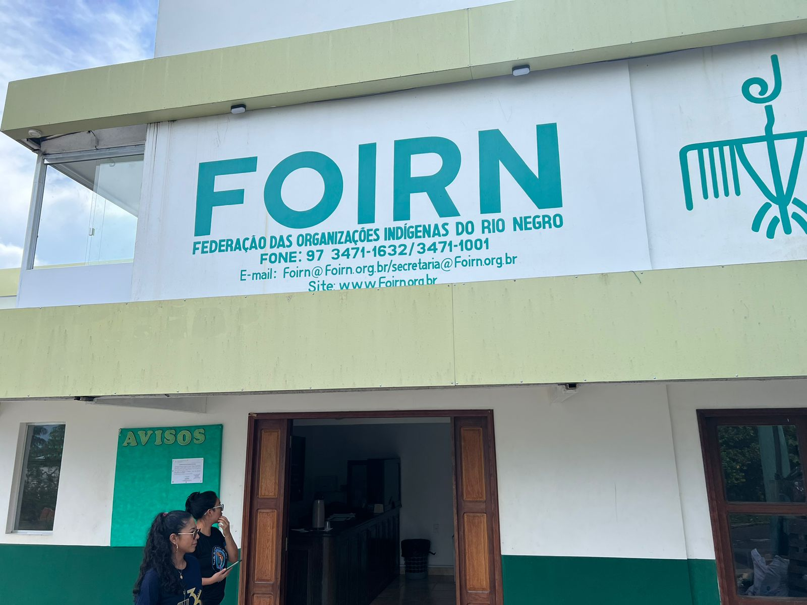 Sede da Federação das Organizações Indígenas do Rio Negro.