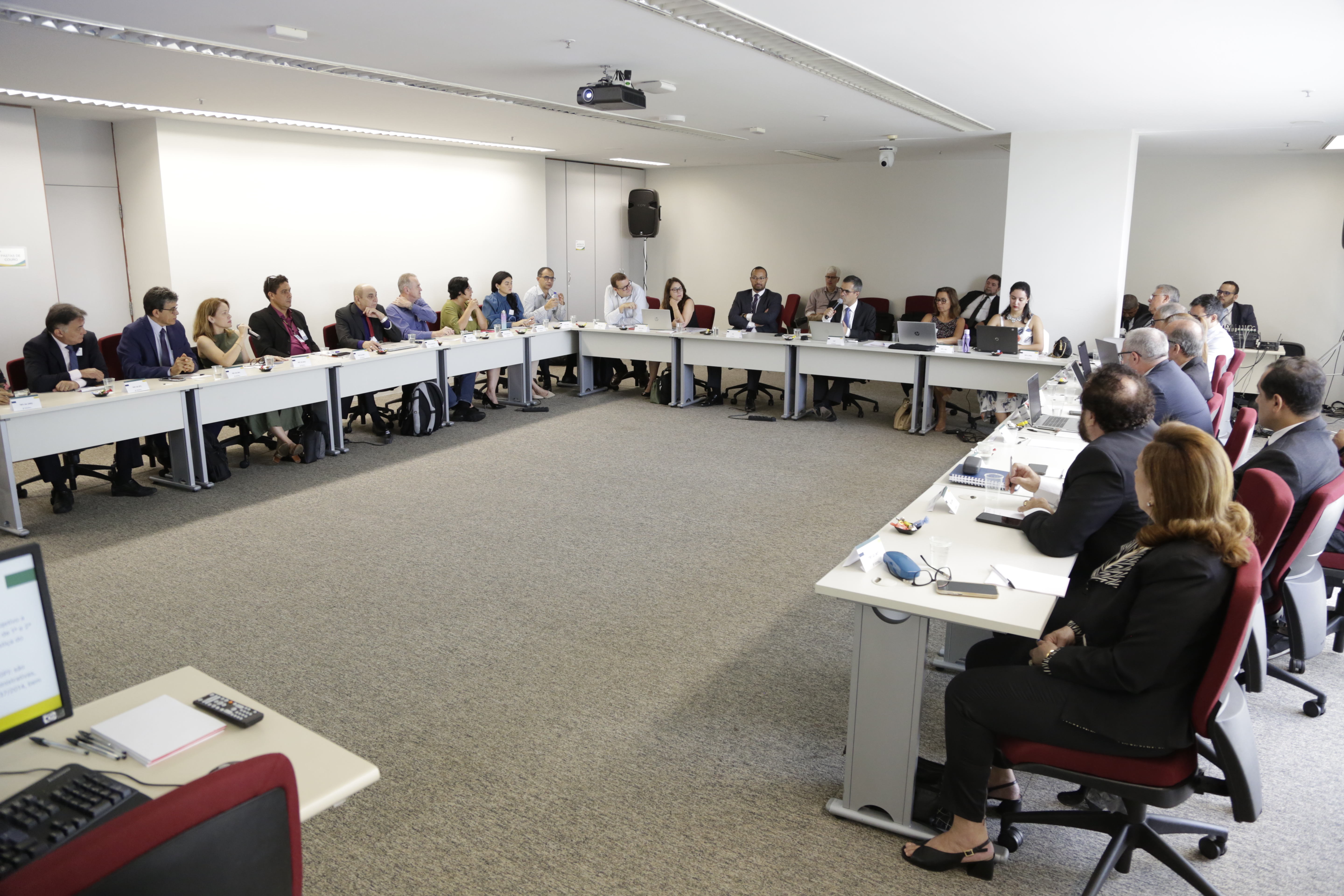 A reunião foi realizada no CSJT, em Brasília. (Foto: Fellipe Sampaio - Secom/TST)