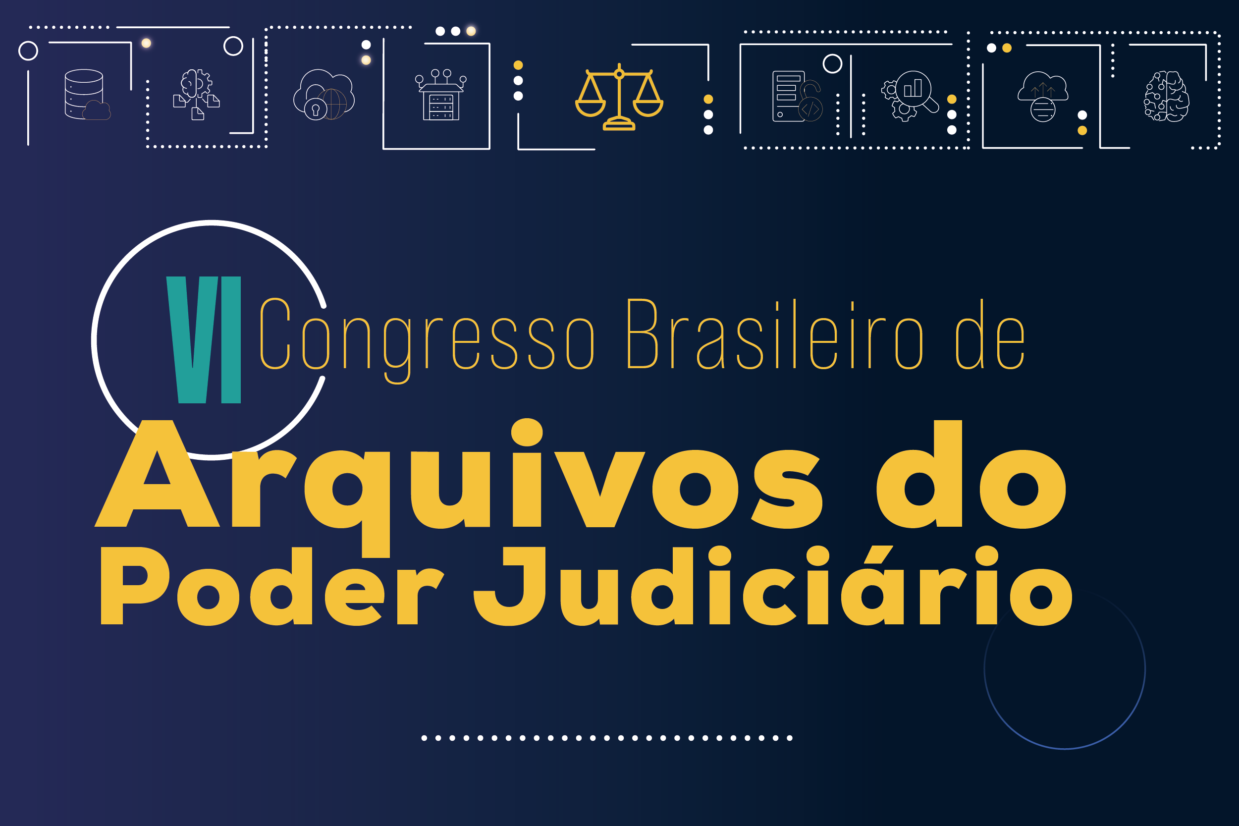 Últimos dias para se inscrever no VI Congresso Brasileiro de Arquivos do Poder Judiciário