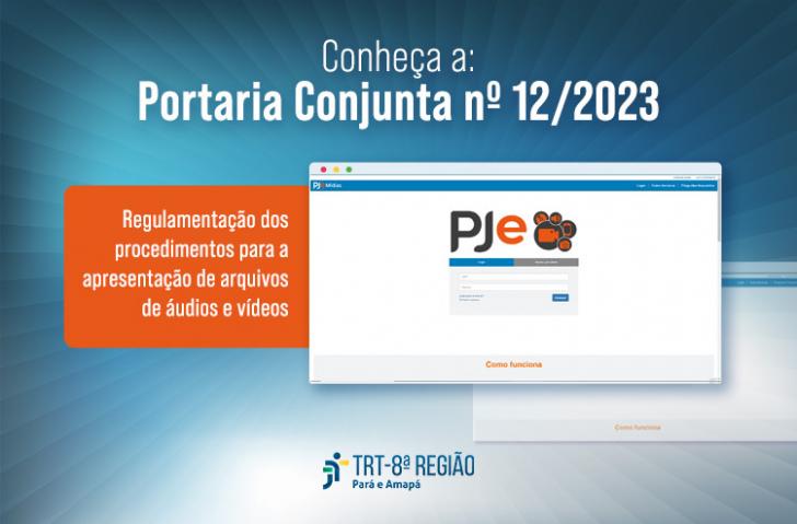 Na imagem, ilustração da Portaria Conjunta N° 12/2023