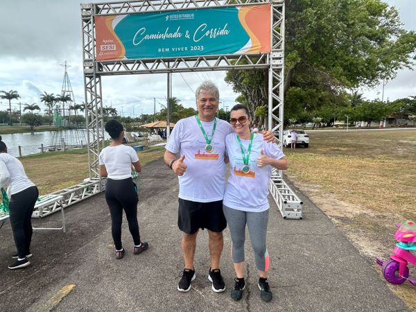 Evento esportivo do  TRT da 20ª Região (SE) incentiva a prática de exercício físico e melhoria da qualidade de vida