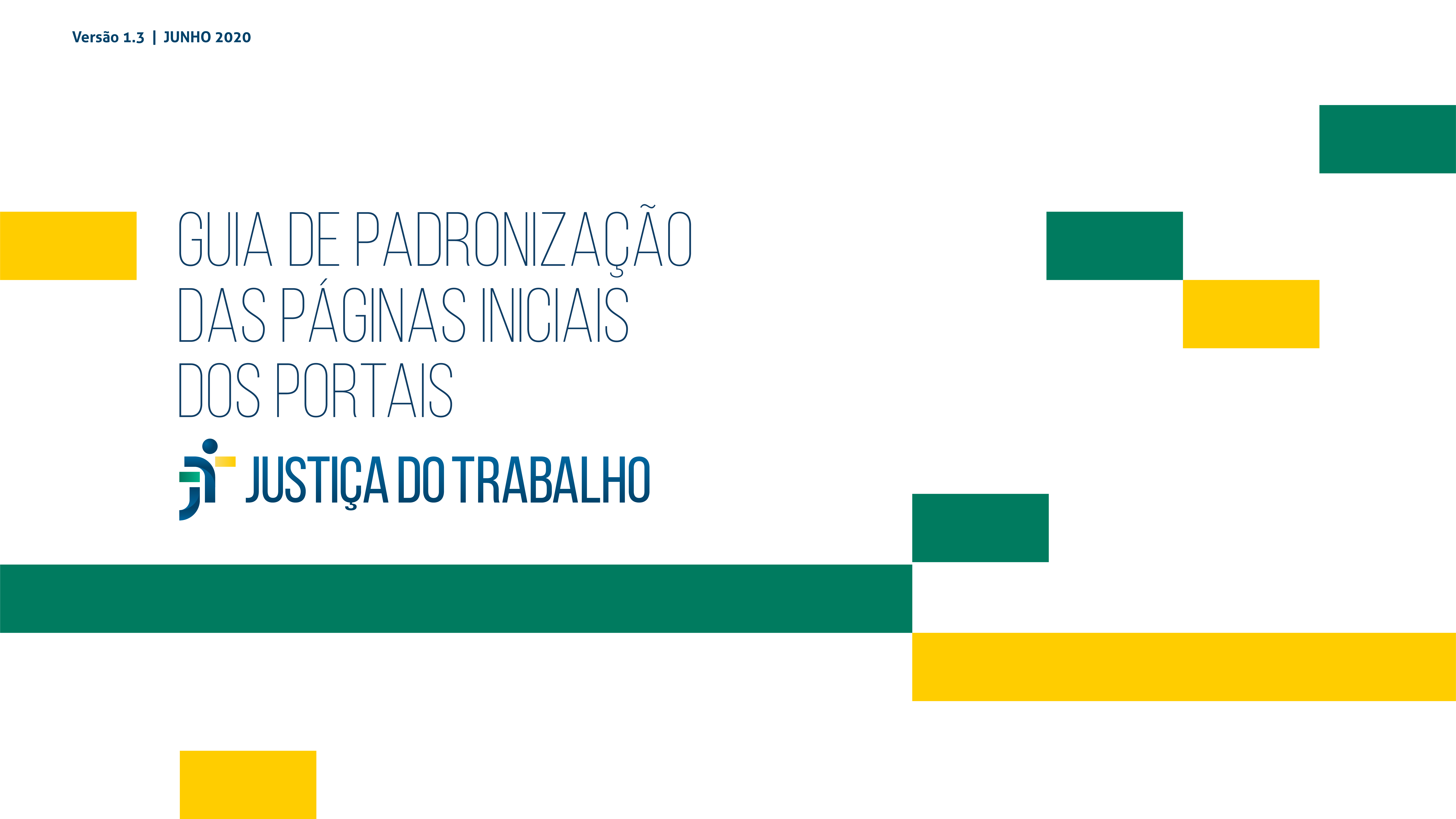 Nova atualização do Guia de Padronização das Páginas Iniciais dos Portais está disponível