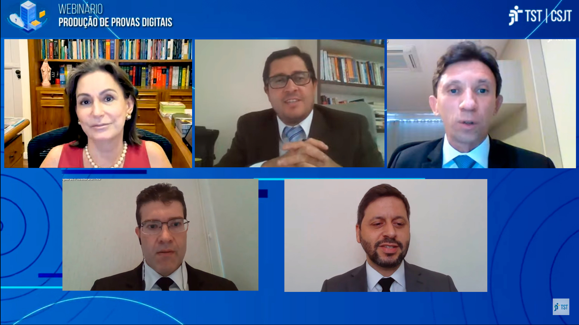 Servidores da Justiça do Trabalho participam de evento sobre produção de provas por meios digitais