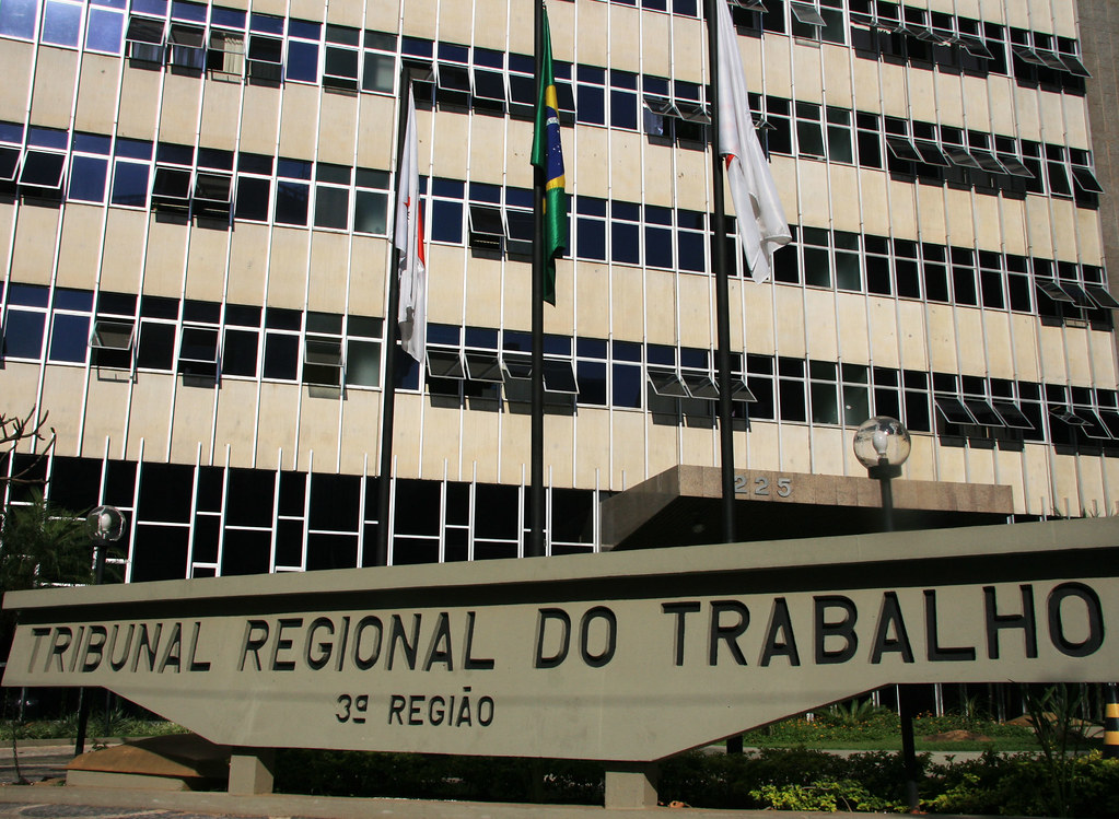 Fachada do edifício-sede do TRT-3