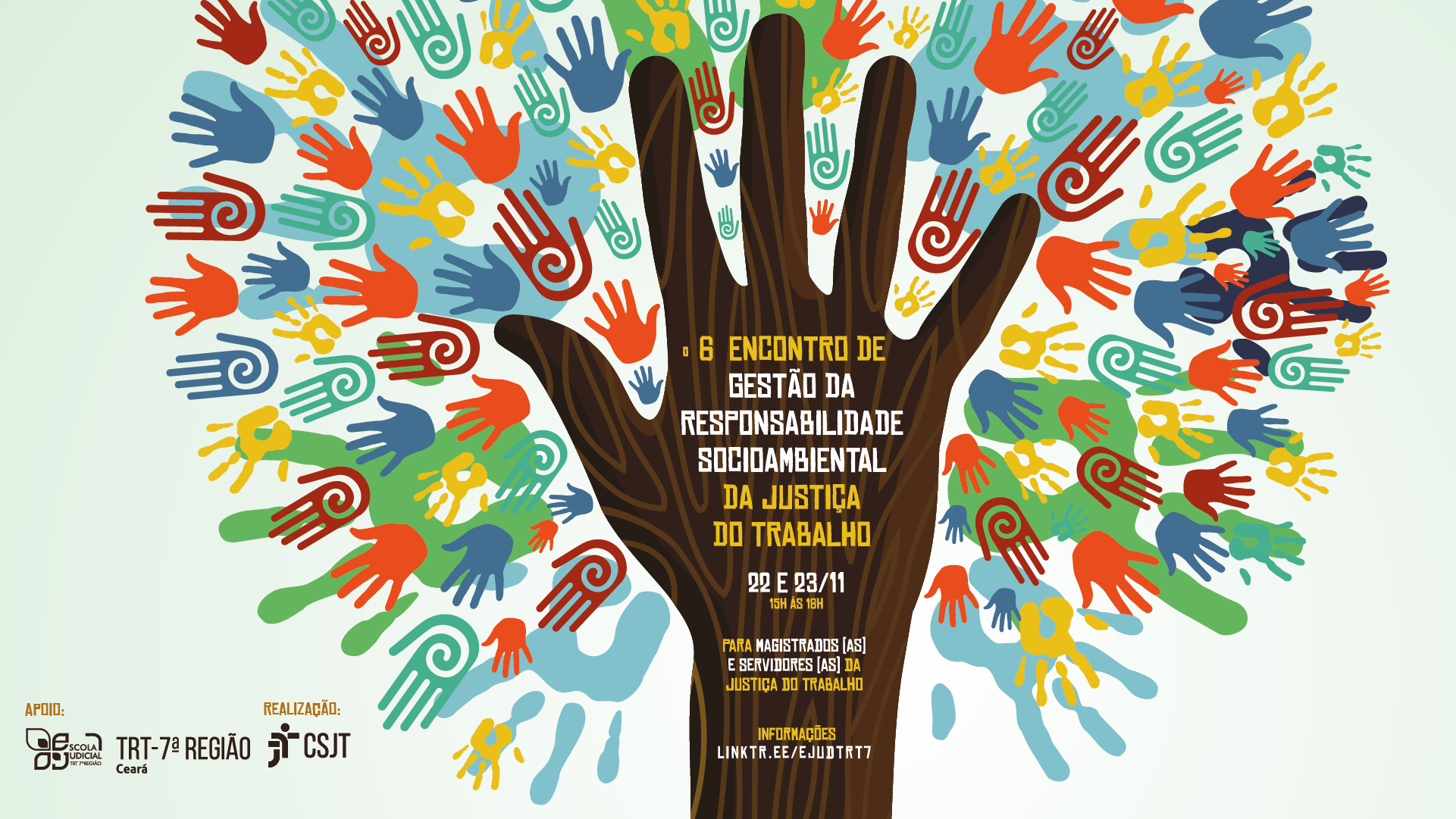 Inscrições abertas para 6º Encontro de Gestão da Responsabilidade Socioambiental da Justiça do Trabalho