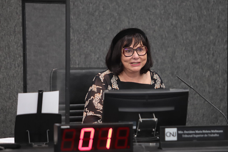 Ministra Maria Helena Mallmann, Ouvidora-Geral do TST. (Foto: Luiz Silveira/Agência CNJ)