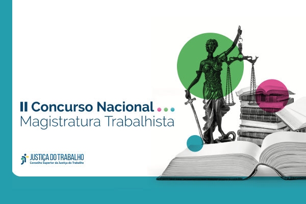 Logomarca do 2º Concurso Nacional da Magistratura Trabalhista.