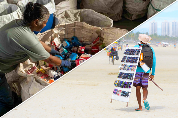 Grupos de trabalho sobre o fomento do trabalho decente para camelôs e catadores de recicláveis apresentam entregas 