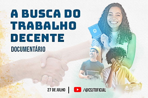 Banner de divulgação com o texto