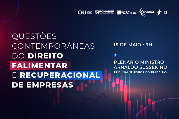 Seminário sobre falência e recuperação judicial de empresas está com inscrições abertas