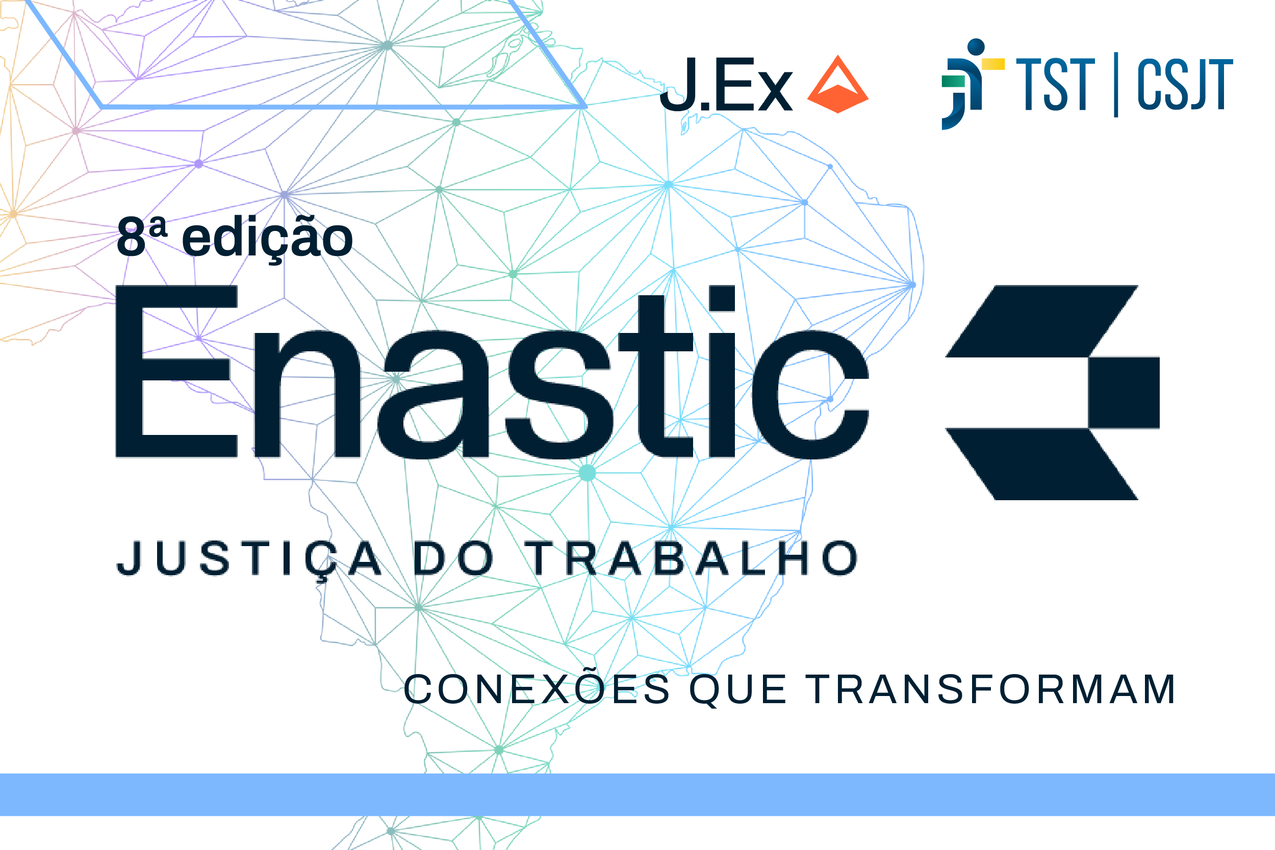 Enastic-JT: inscrições abertas para o 8ª Encontro Nacional de Tecnologia e Inovação da Justiça do Trabalho