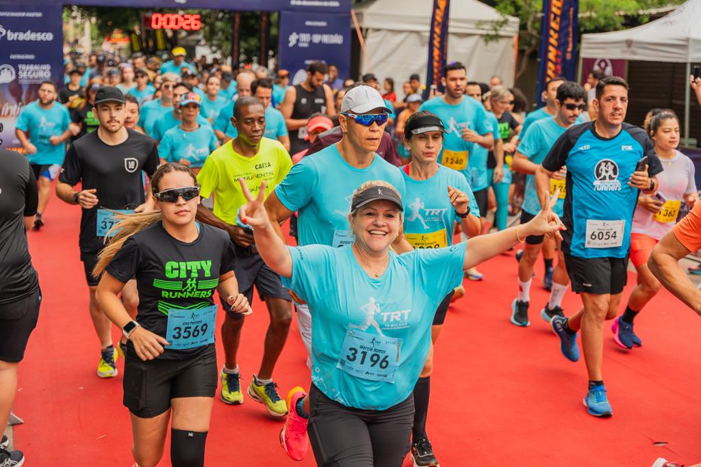 Fotografia referente à 13ª Edição da Corrida 10 Milhas TRT-18 (GO)