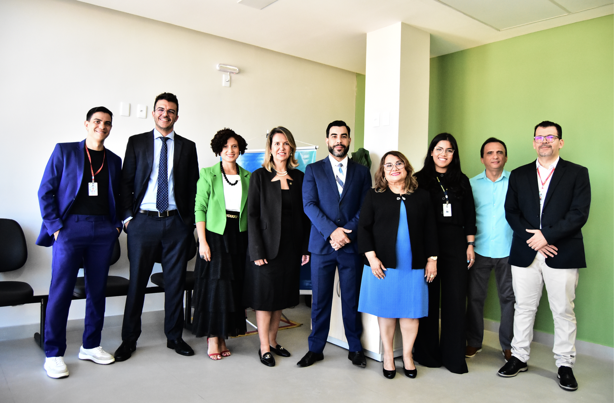 Administração do TRT-16 e a equipe do CEJUSC de Imperatriz (MA)