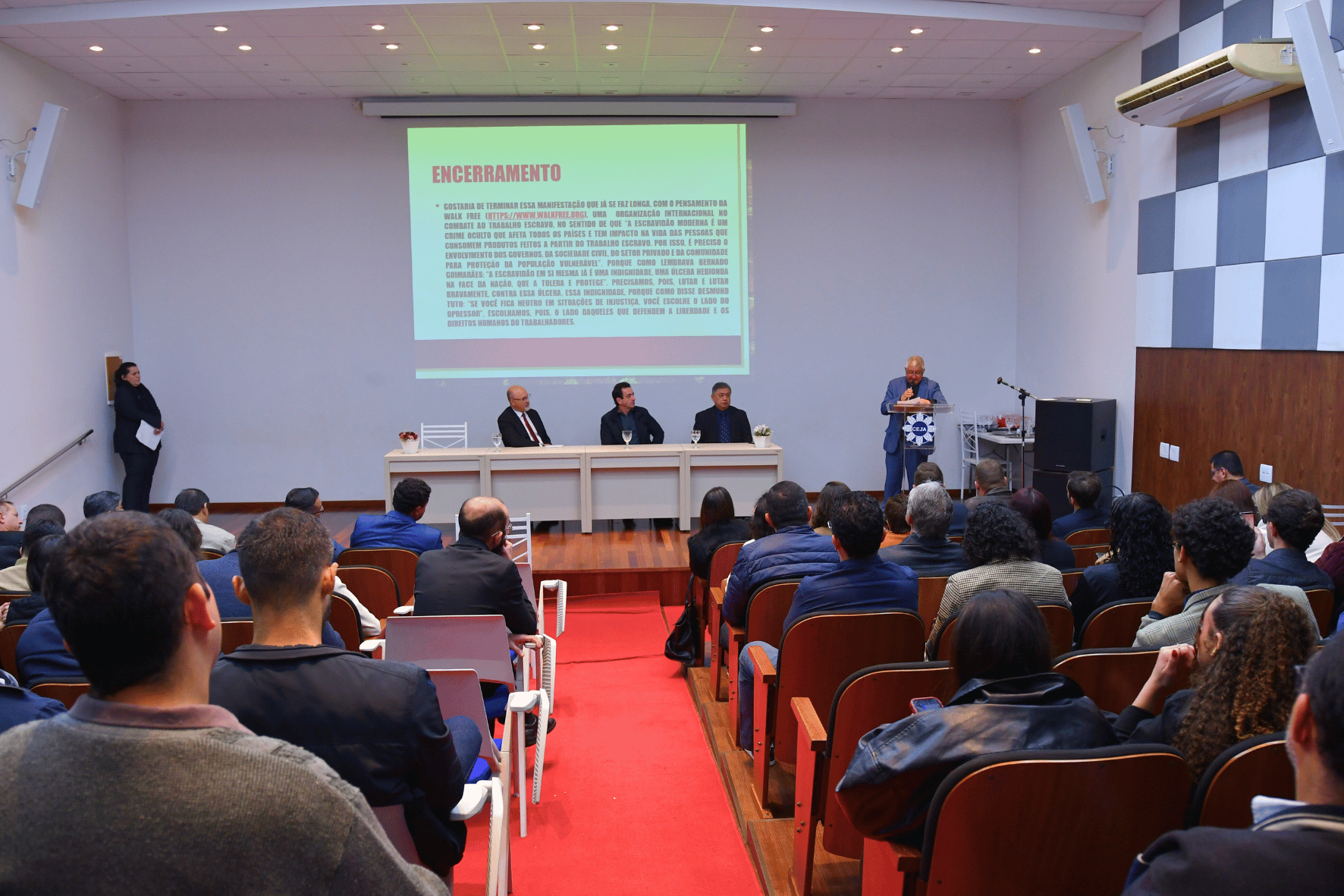 Evento discute trabalho escravo moderno em Bataguassu (MS)