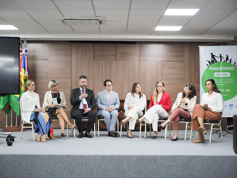 Evento do TRT-11 amplia debate sobre inclusão de refugiados ao mercado de Trabalho