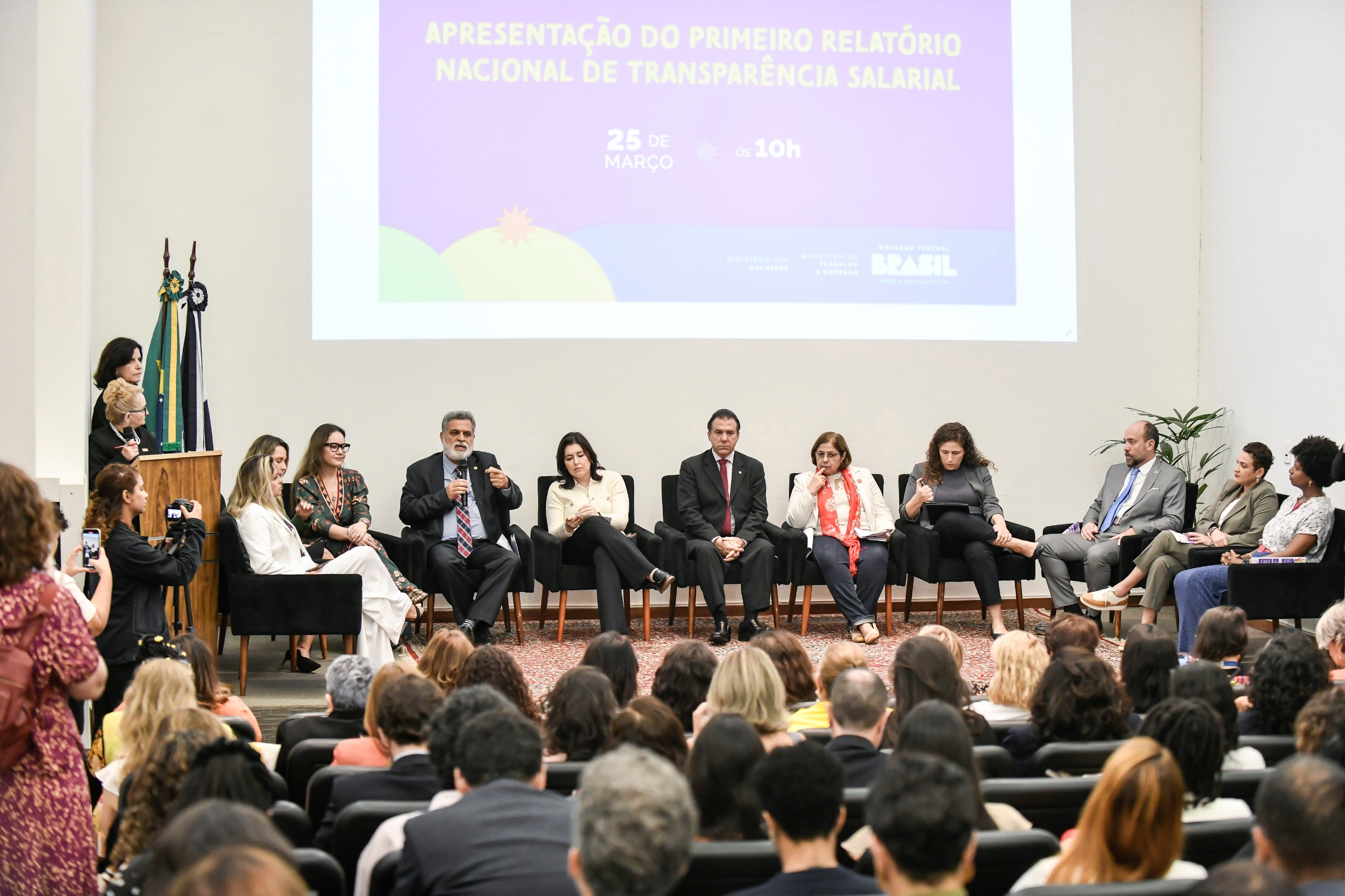 Apresentação do Relatório Nacional de Transparência Salarial