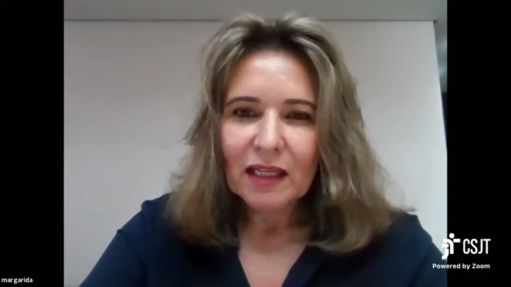 auditora fiscal do trabalho Margarida Barreto de Almeida, representante da equipe de desenvolvimento do eSocial