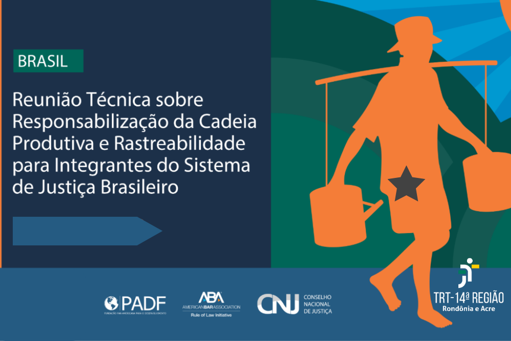 TRT-14 abre inscrições para reunião técnica sobre combate ao trabalho escravo