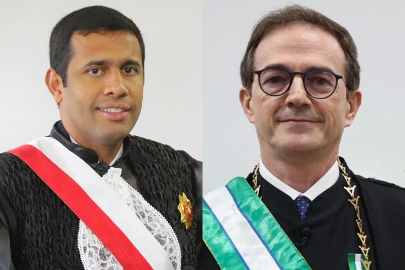 Fotos dos presidentes dos TRTs indicados para o Conselho
