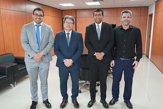 TRT Piauí e PGE se reúnem para discutir convênio de integração de sistemas