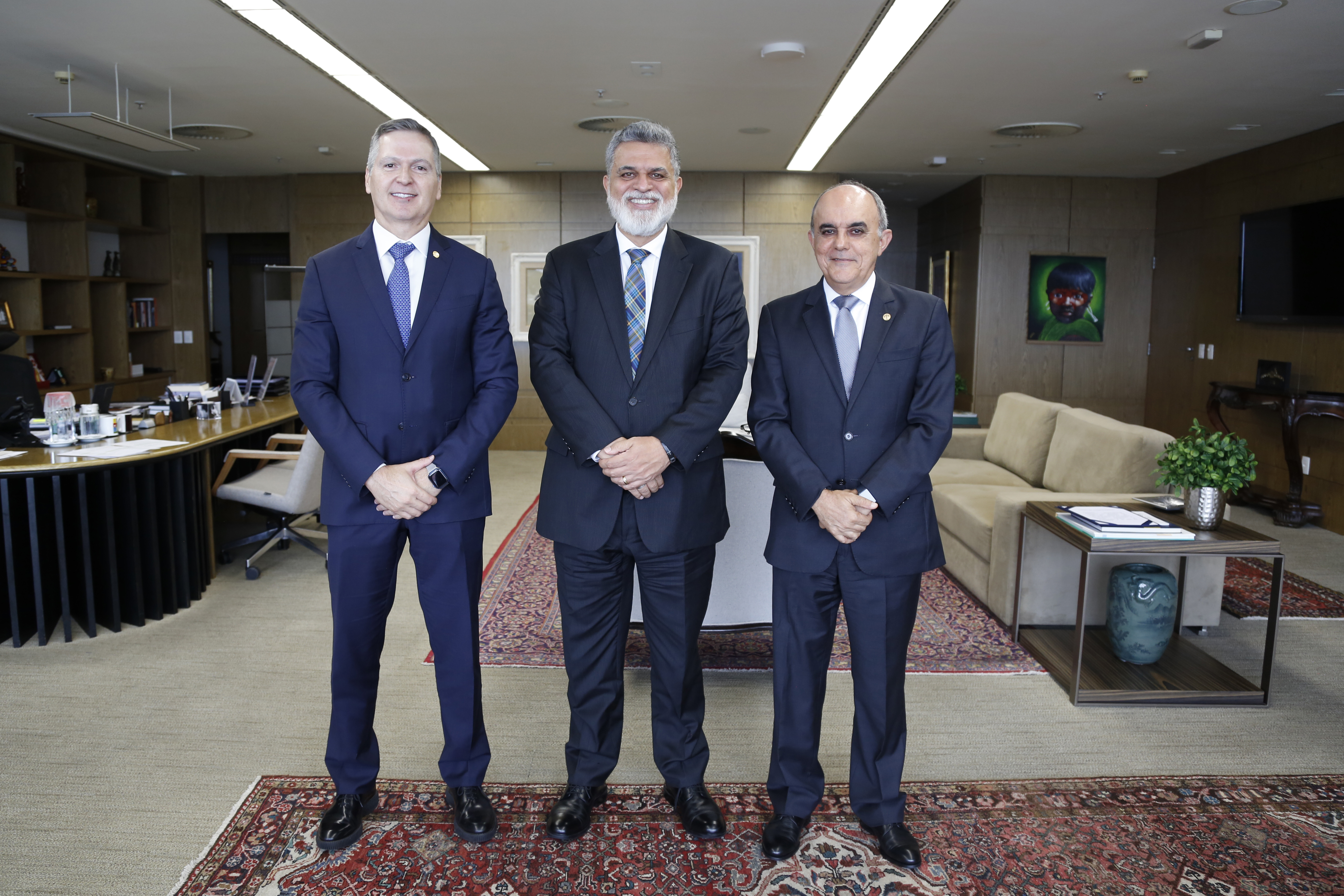 Ministros Cláudio Brandão e Douglas Alencar Rodrigues são empossados como conselheiros do CSJT