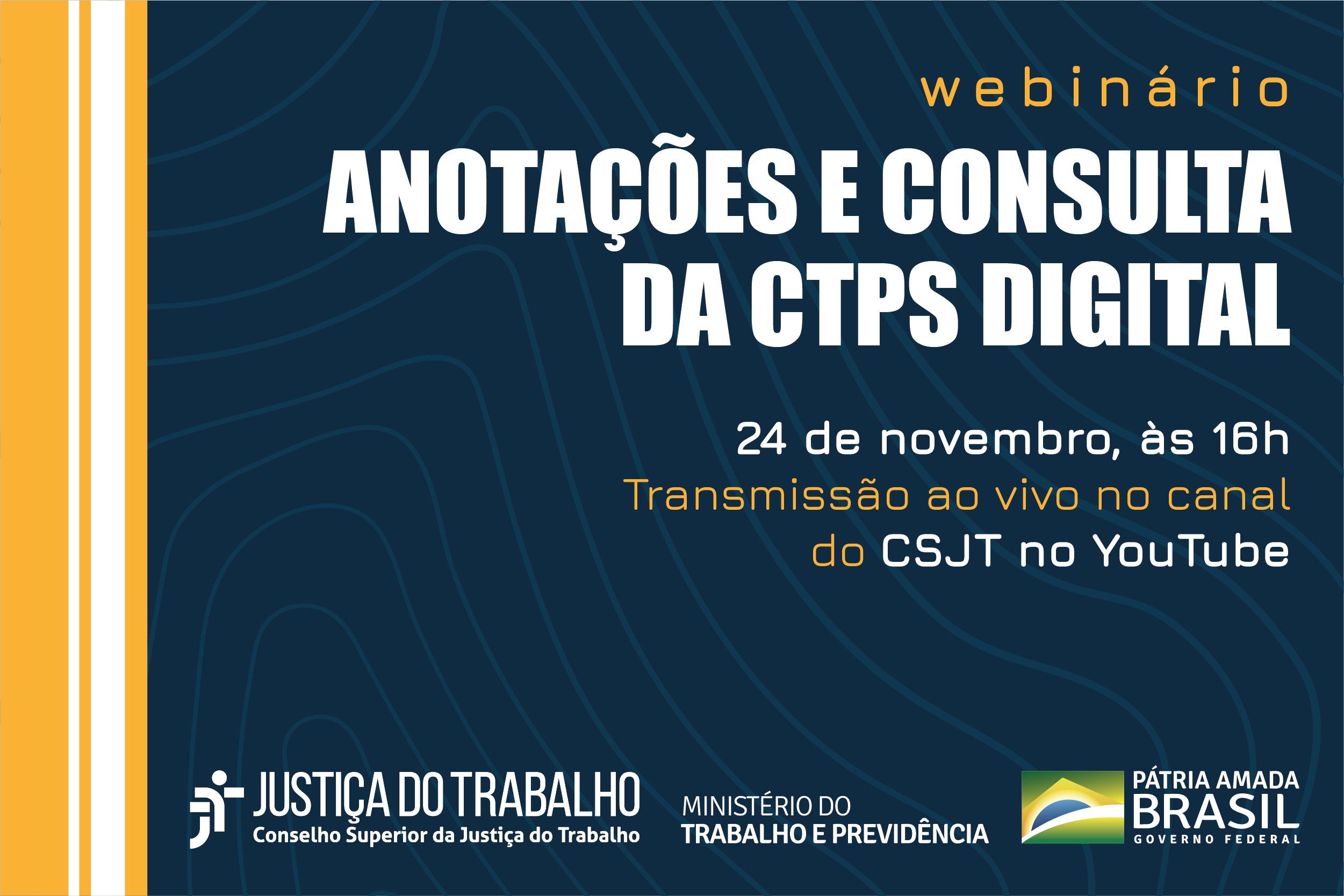 CTPS Digital: webinário vai capacitar servidores na consulta e anotação de dados pelo eSocial