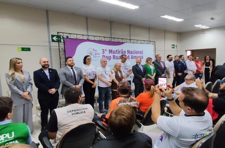 3º Mutirão Nacional Pop Rua Jud amplia acesso a direitos em Macapá