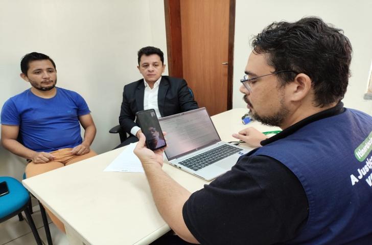 Atendimentos virtuais ganham destaque na itinerância do TRT-8 em Chaves no Marajó