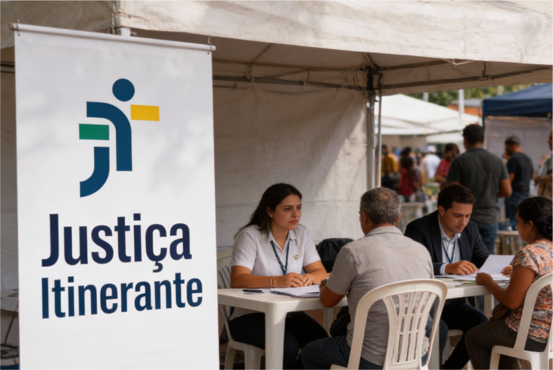 Justiça Itinerante do TRT-11 registra 1.379 novos processos e atende mais de 3 mil pessoas em 2025