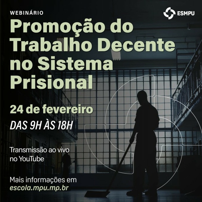 ESMPU promove webinário 