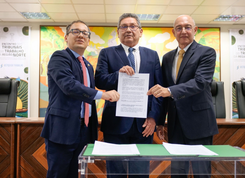 Justiça do Trabalho fortalece cooperação entre os TRTs na Amazônia