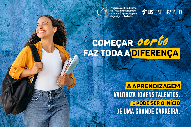 Aprendizagem é caminho para qualificação e erradicação do trabalho infantil