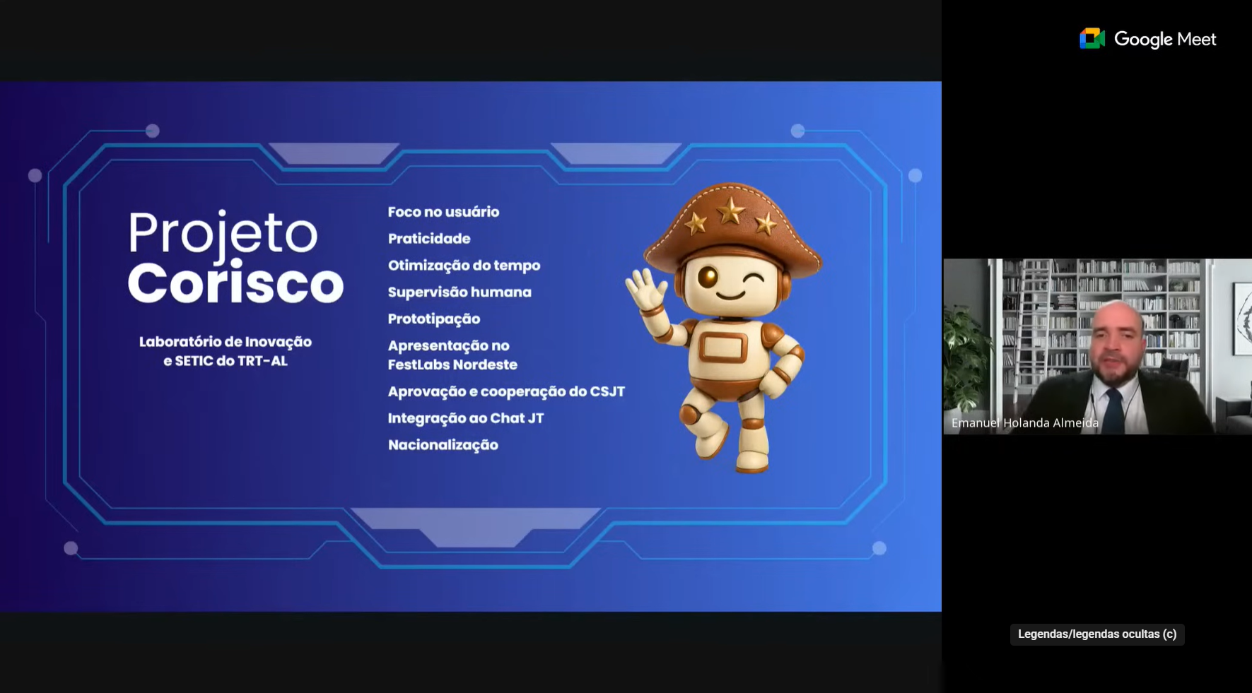 Chat-JT no PJe: webinário ensinou como utilizar extensão para Google Chrome Corisco Chat-JT
