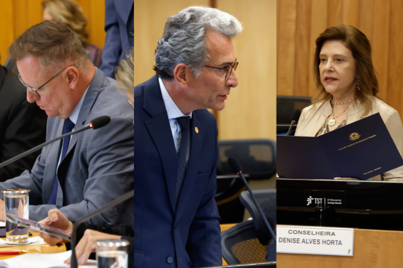 CSJT empossa três novos conselheiros