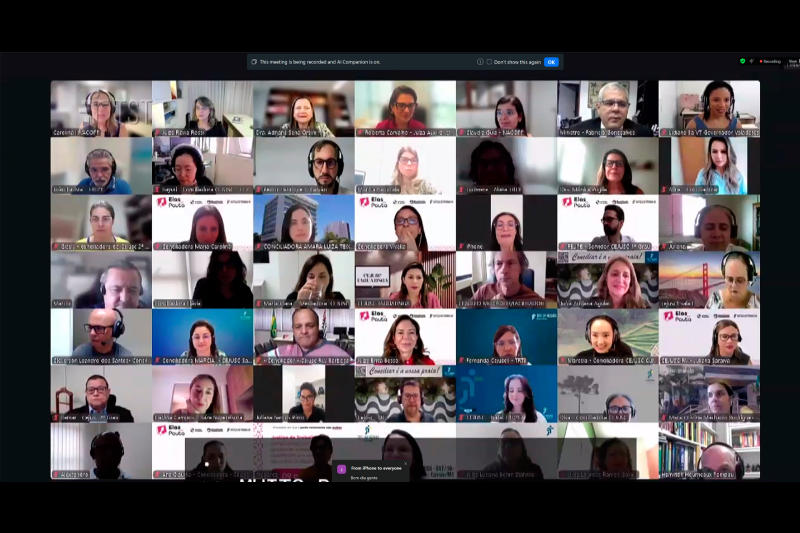 Treinamento prepara conciliadoras e conciliadores para o Elas em Pauta