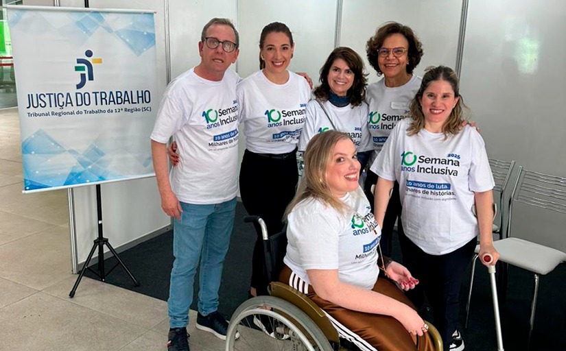 Feirões da Semana Inclusiva em Florianópolis e Joinville têm participação do TRT-SC