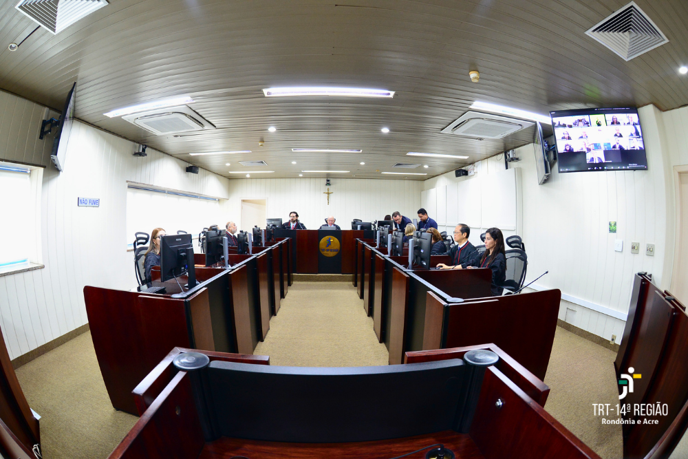 TRT-14 regulamenta sessões de julgamento virtuais e telepresenciais