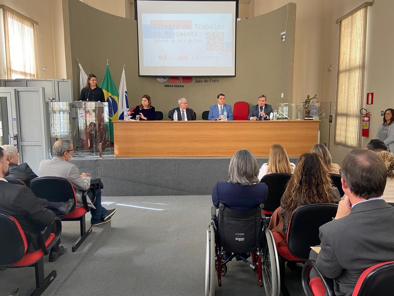 Direito do Trabalho em Movimento: abertura em Juiz de Fora destaca conciliação e cultura de precedentes