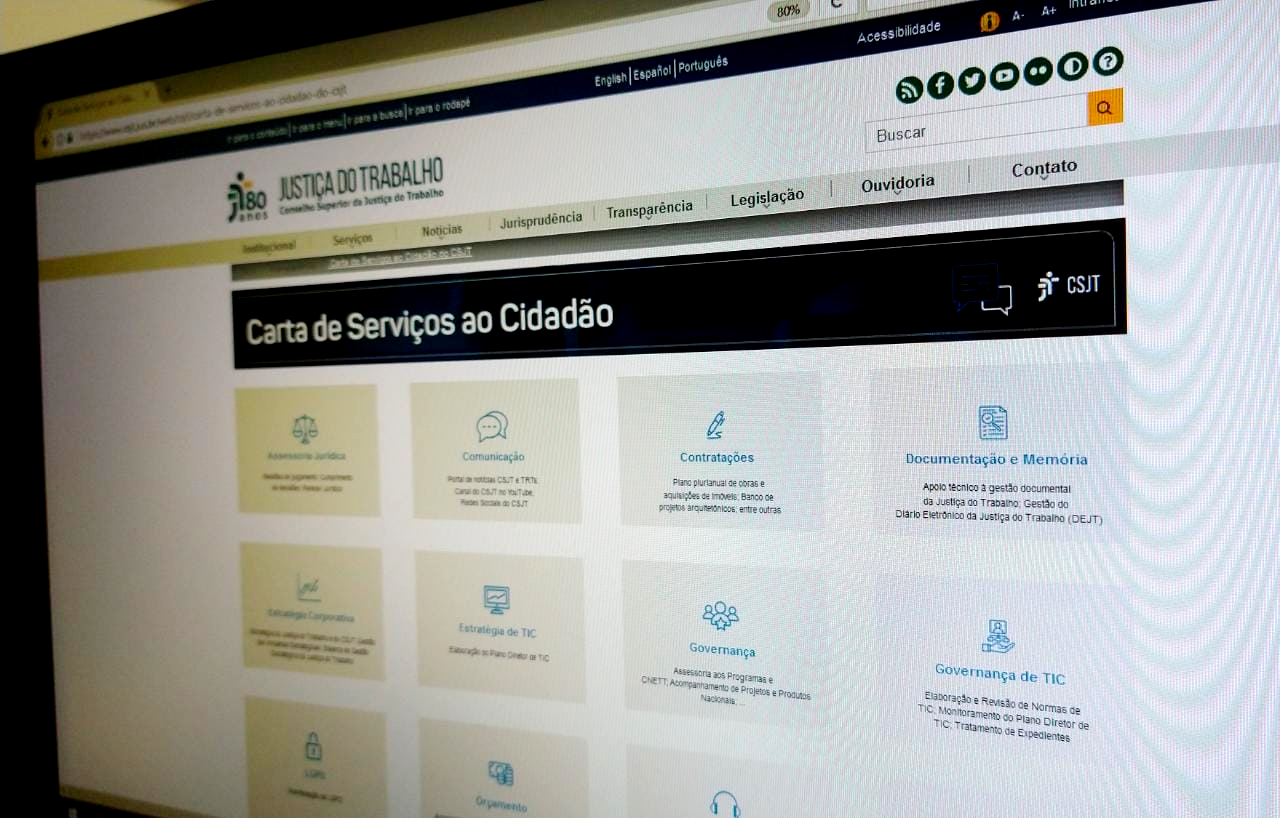 CSJT lança nova Carta de Serviço ao Cidadão