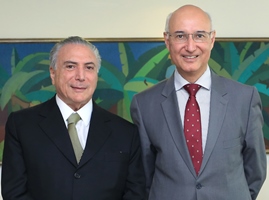 Presidente do TST e CSJT visita Michel Temer em busca de soluções para crise orçamentária da JT